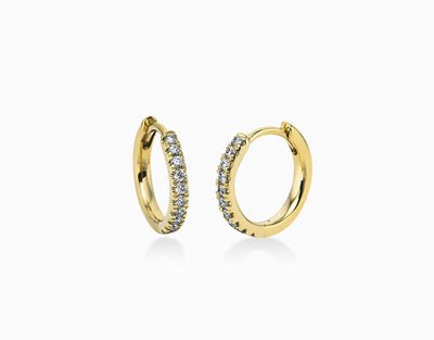 Hailey Diamond Hoops