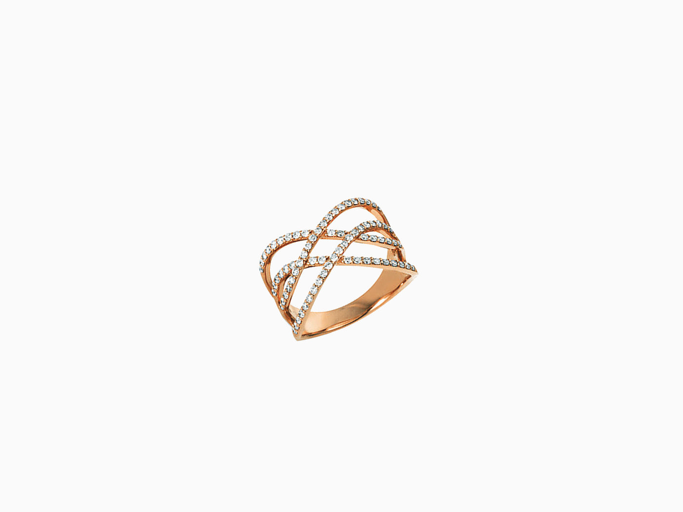 ARIEL Wave Diamant Ring