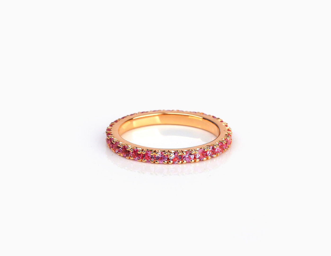 Rainbow Eternity Ring