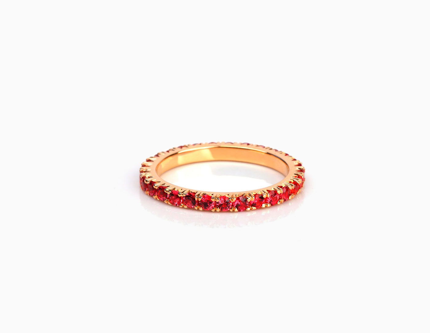 Rainbow Eternity Ring