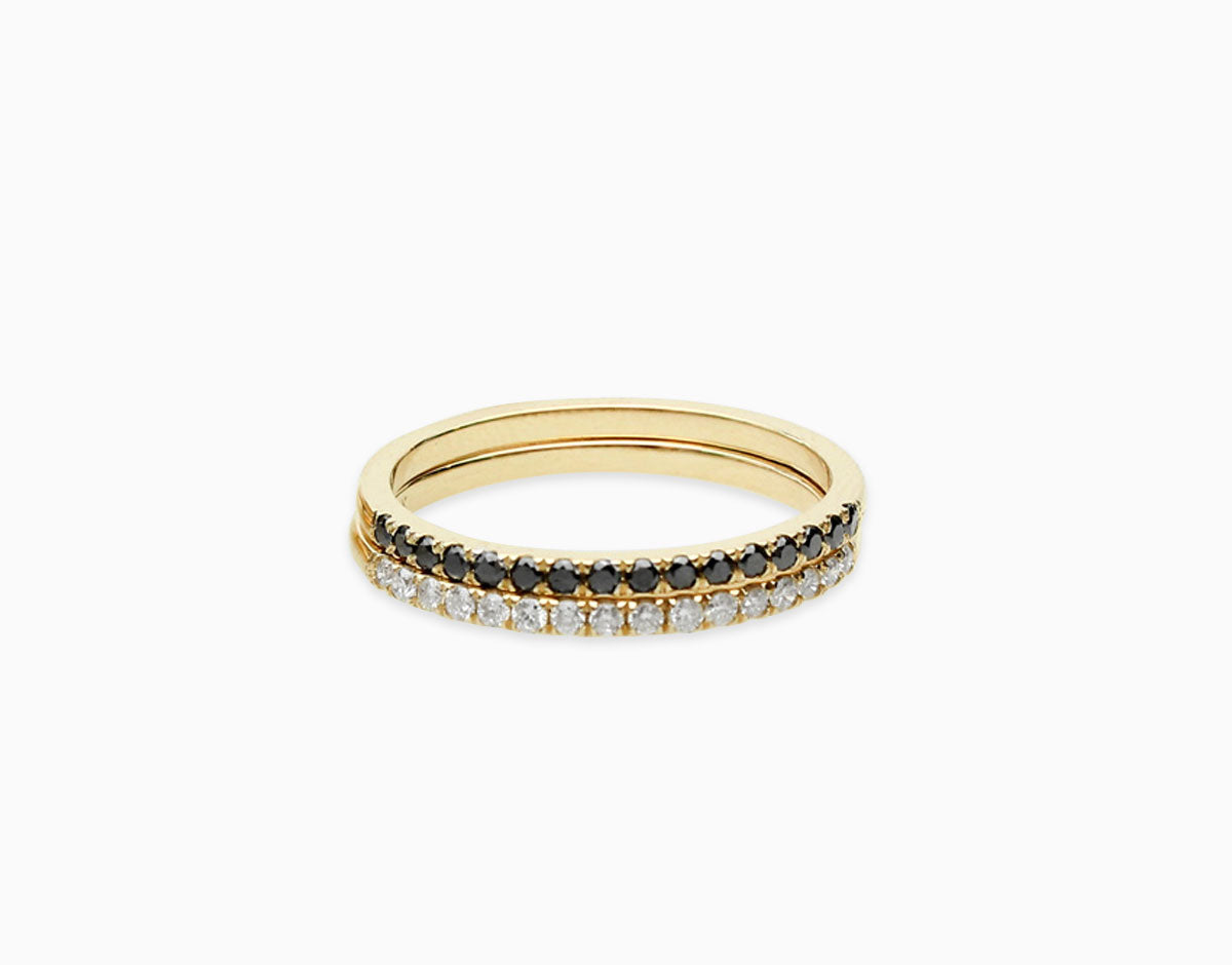 Fairy light Eternity diamond ring