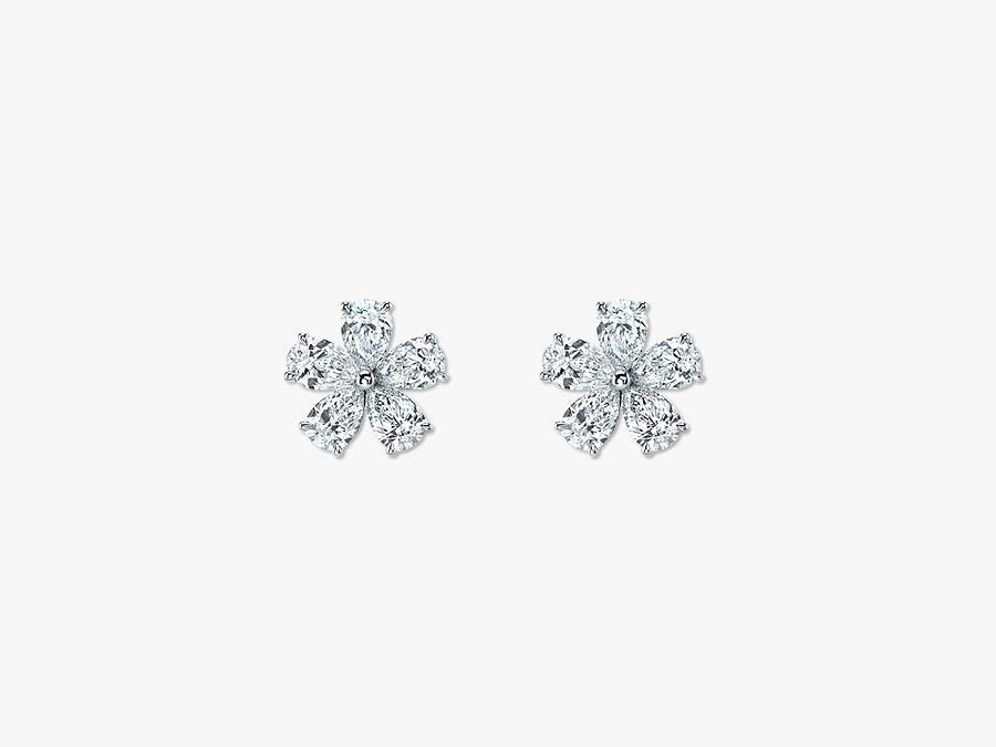 Forget-me-not stud earrings