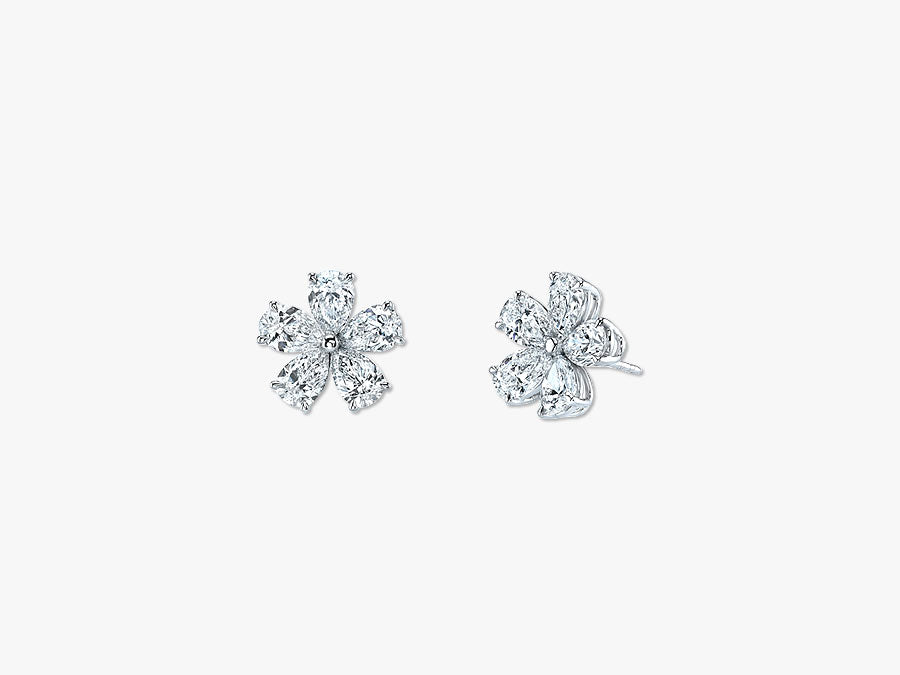 Forget-me-not stud earrings