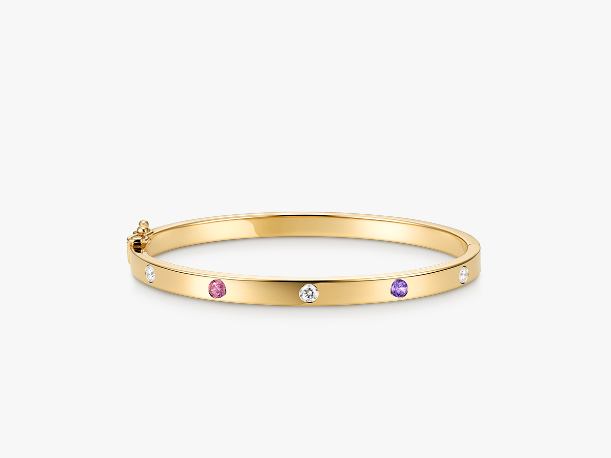 COLOURS OF LOVE - Birthstone Bangle