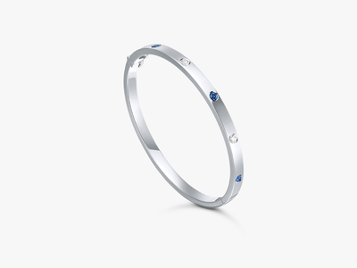 COLOURS OF LOVE - Birthstone Bangle