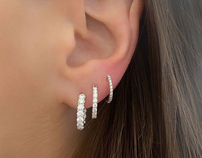Hailey Diamond Hoops