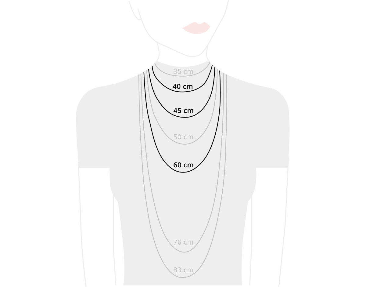 Medallion of LIFE Halskette (S) Silber & 9k Gold