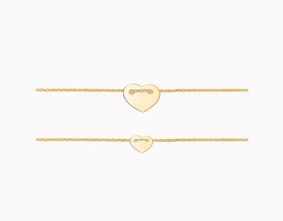 Kleines Herz Armketten-Set