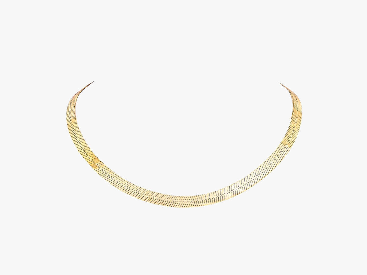 BIG Herringbone Collier