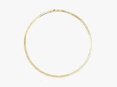 Small Herringbone Necklace
