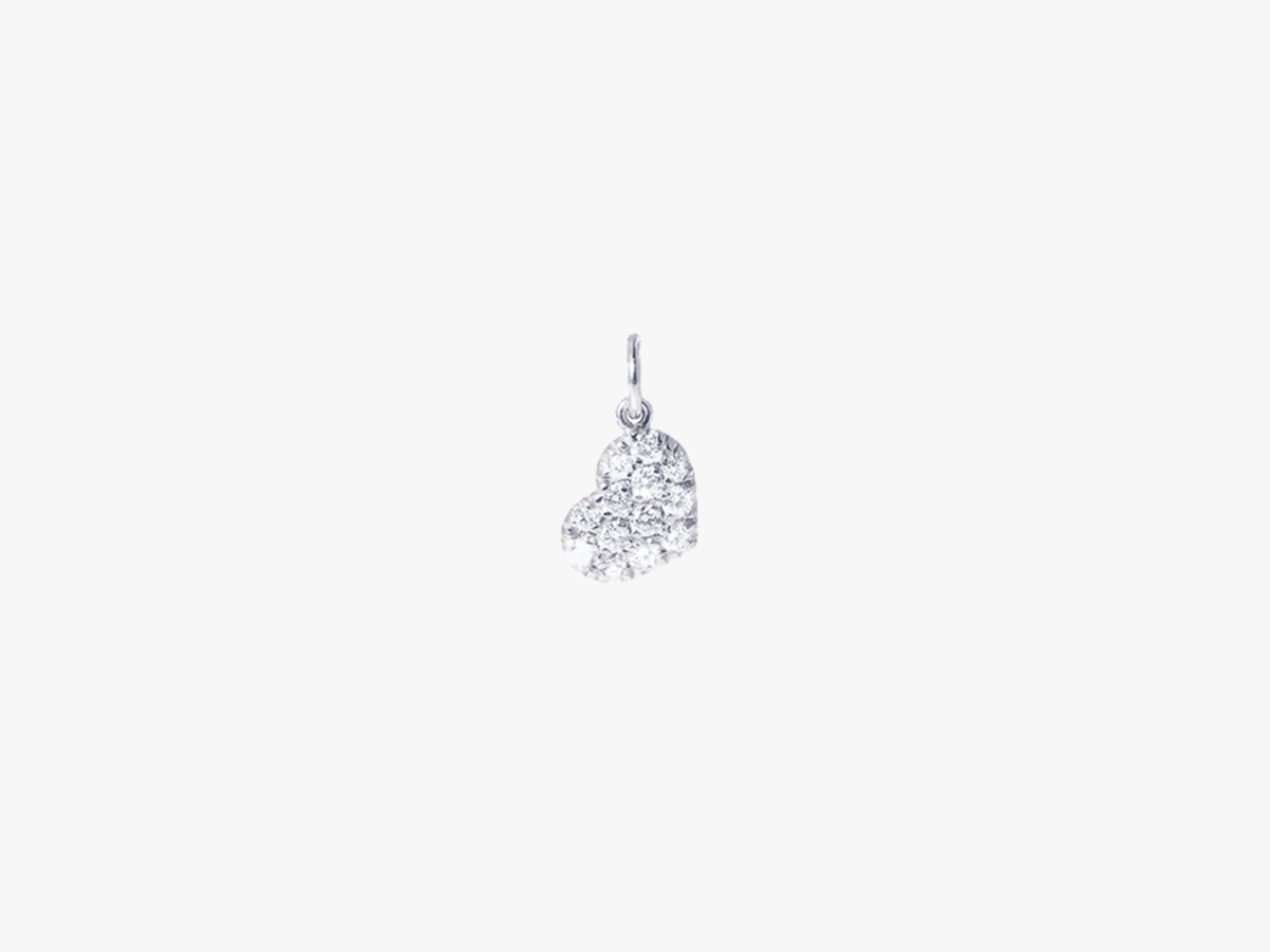 Coeur Diamant Charm