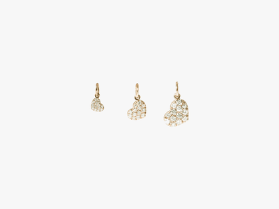 Coeur Diamant Charm