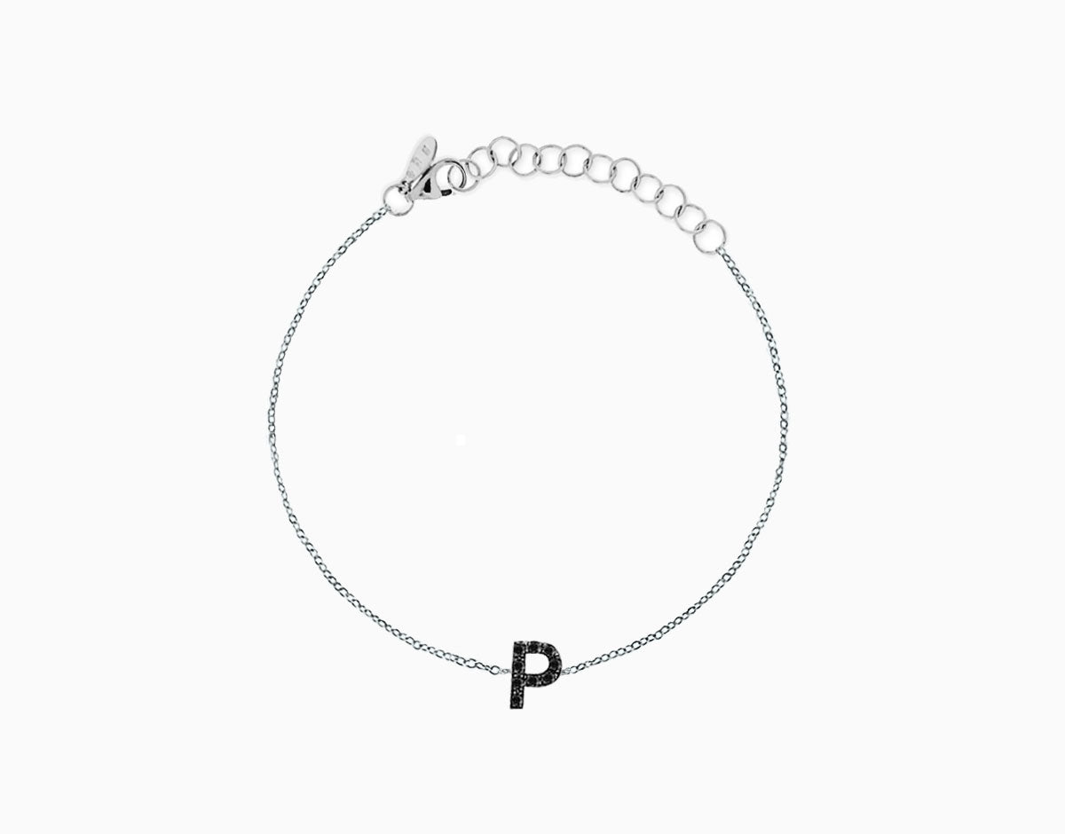 DIAMOND LETTERS BRACELET - MEN