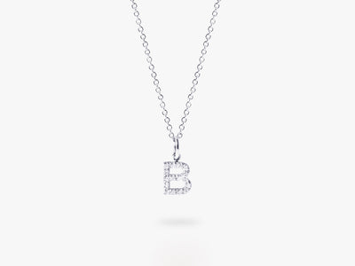 DIAMOND LETTERS necklace