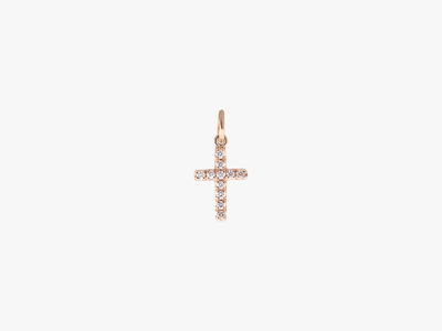 Cross Diamond Charm