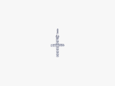 Cross Diamond Charm