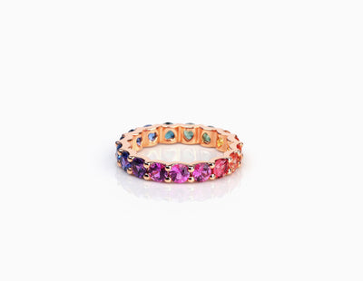 LOVE Eternity Ring  (hidden hearts)