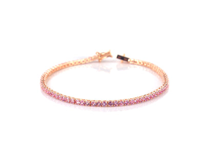 Rainbow Tennis Bracelet