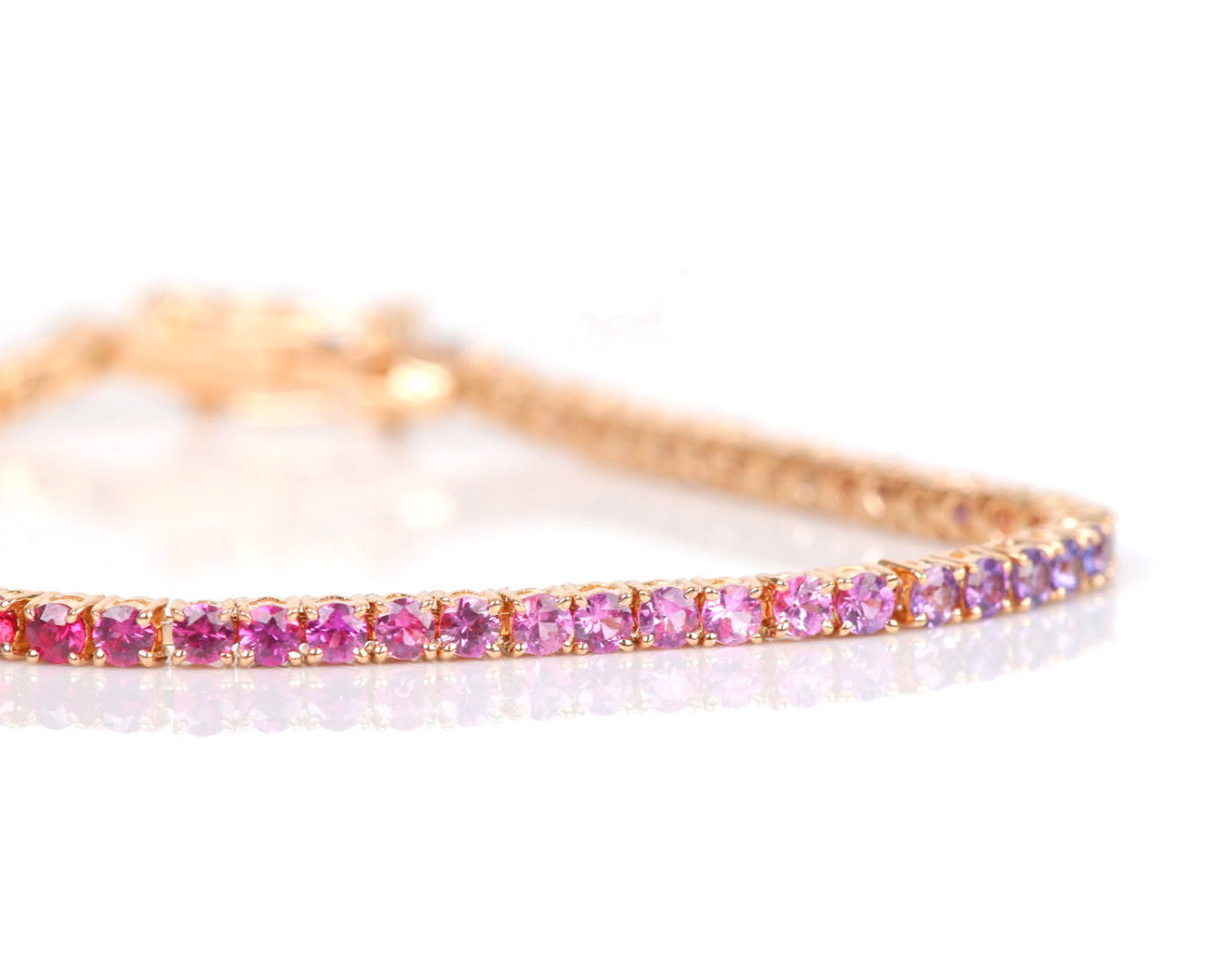 Rainbow Tennis Bracelet