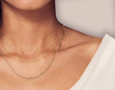 Round anchor necklace