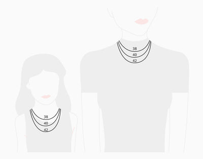 GRAND DIAMOND LETTERS NECKLACE