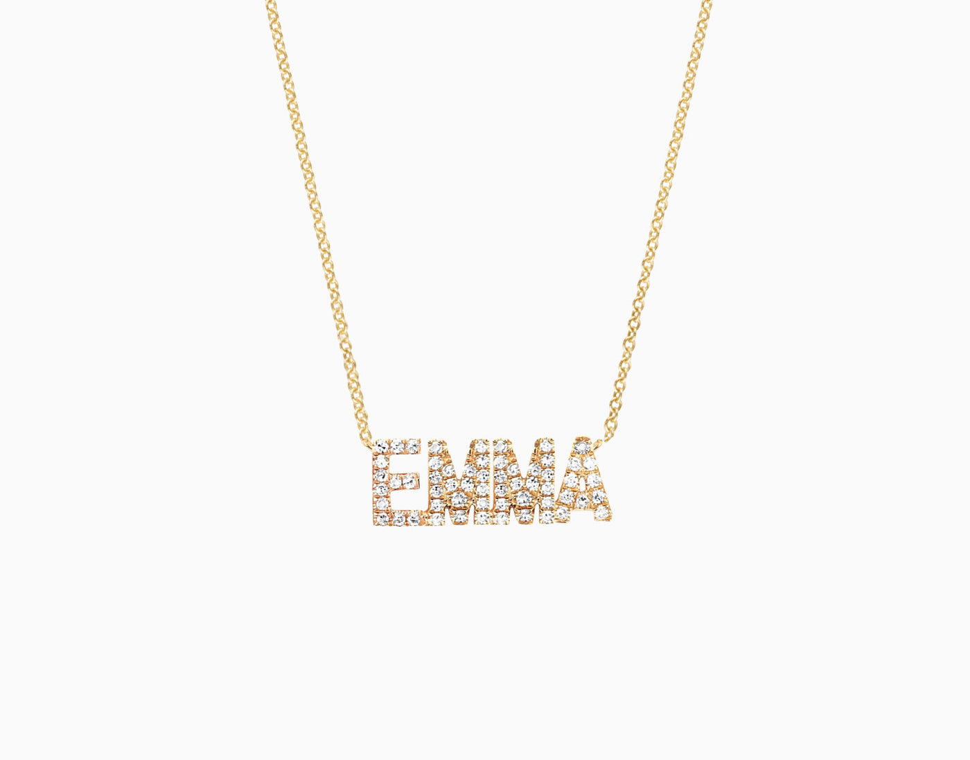 DIAMOND NAME NECKLACE