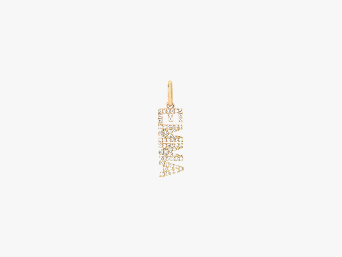DIAMOND NAME CHARM