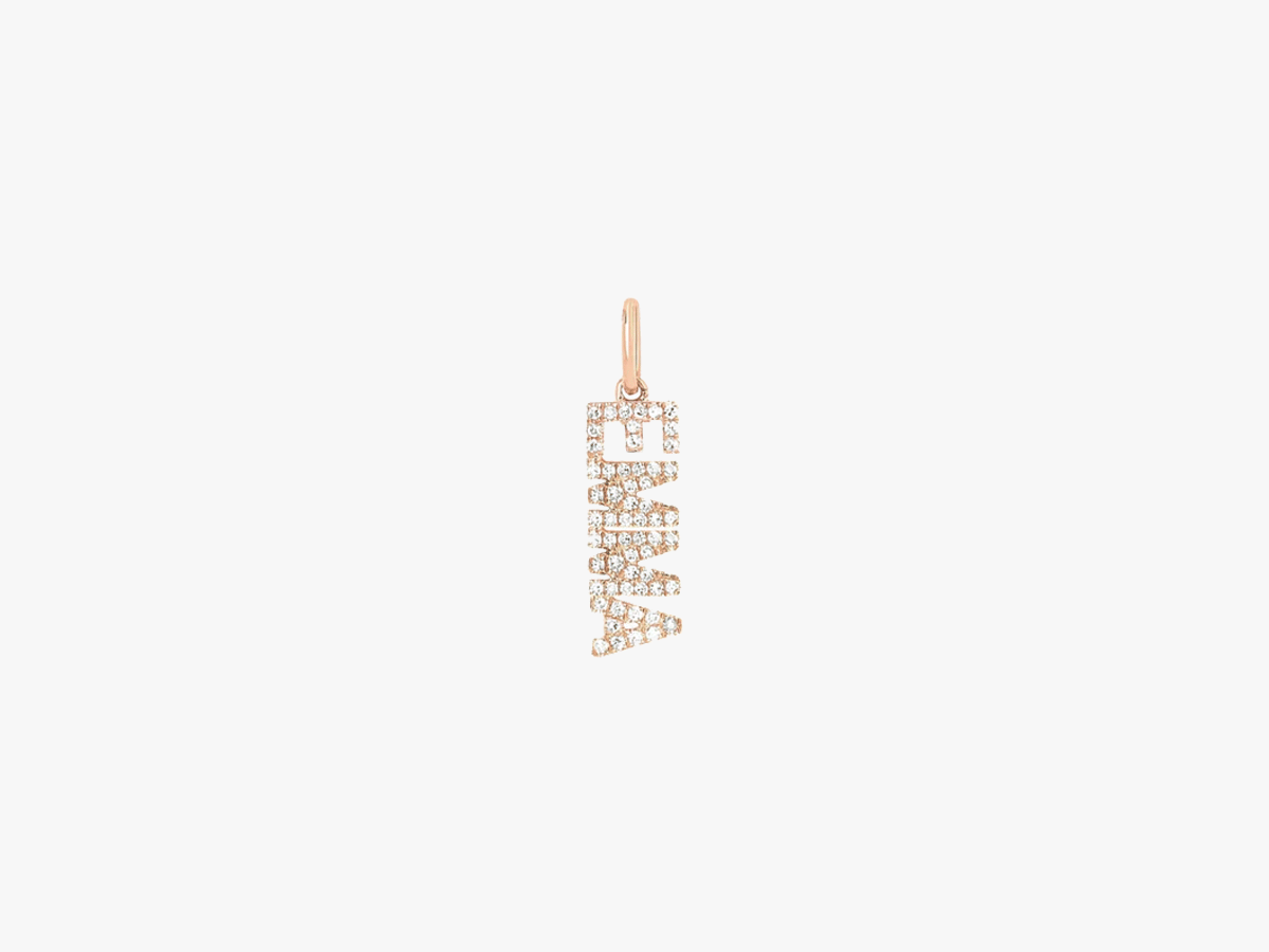 DIAMOND NAME CHARM