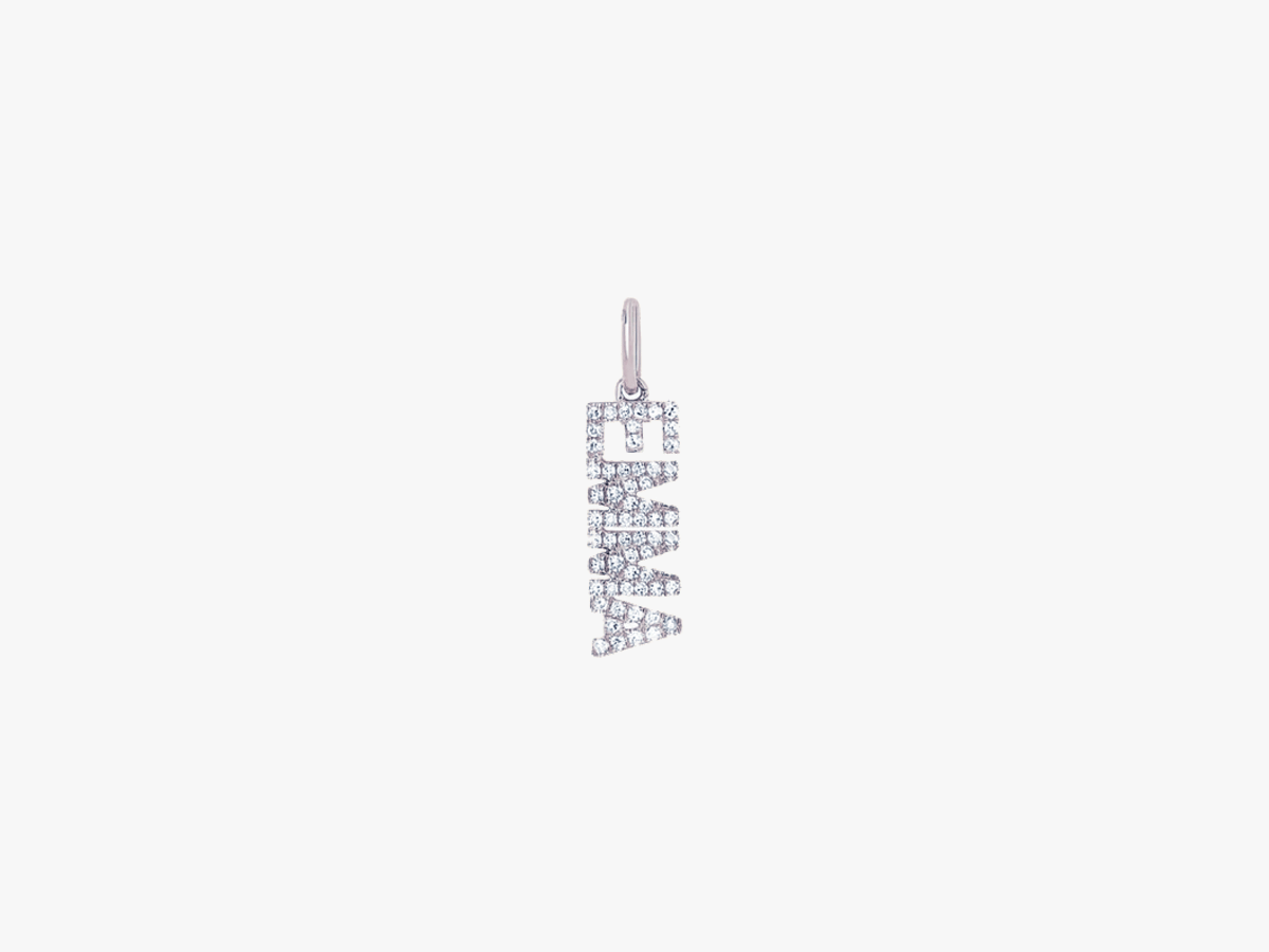 DIAMOND NAME CHARM
