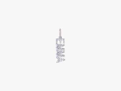 DIAMOND NAME CHARM