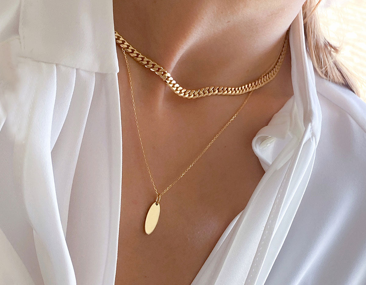 Mini Oval Charm