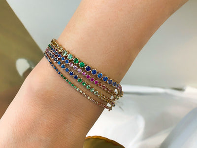 MAGIC Rainbow Tennis Bracelet