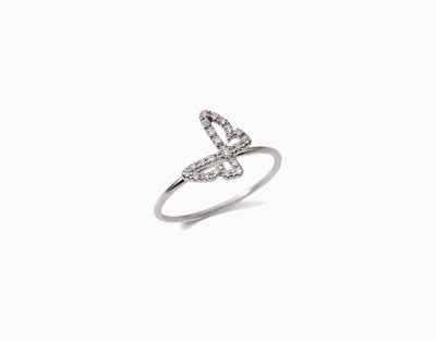 Butterfly Diamant Ring