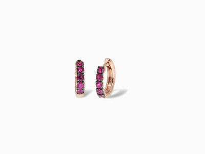 GRACE Sapphire Hoops