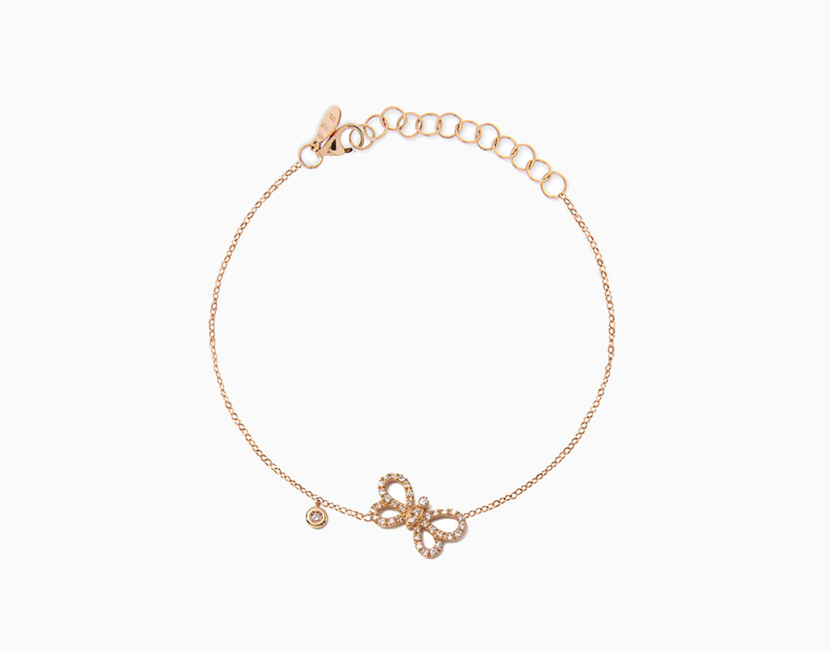 Butterfly bracelet detailed