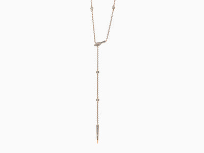 Snake Lariat Necklace