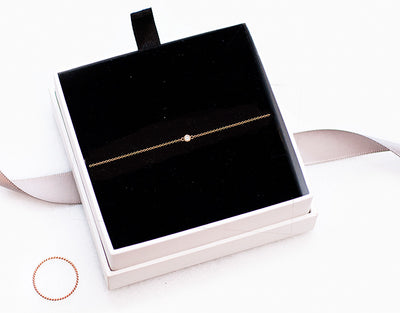 Solitaire Diamant Armkette