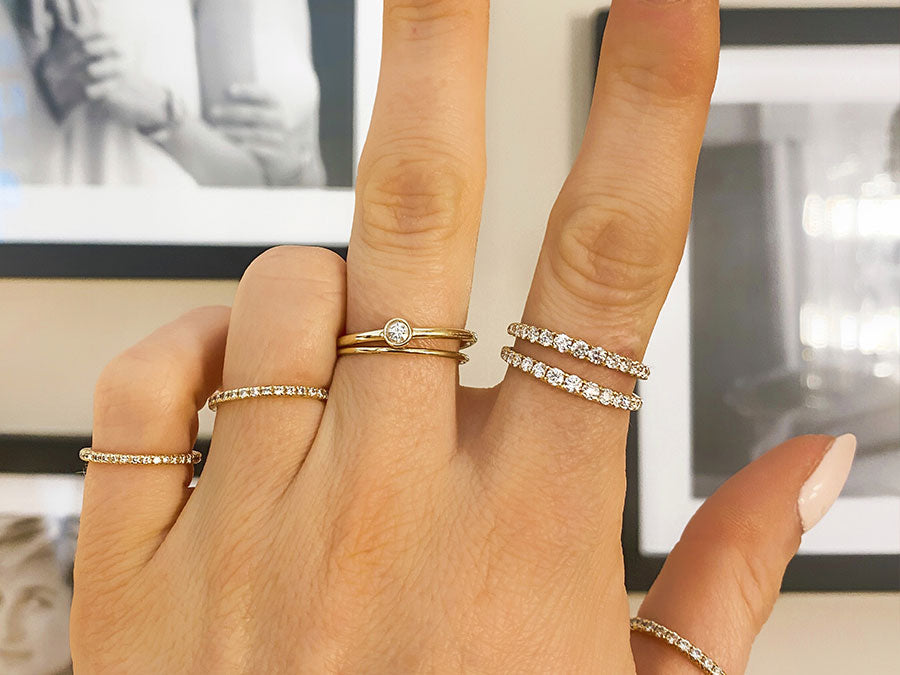 AURORA Split Diamant Ring