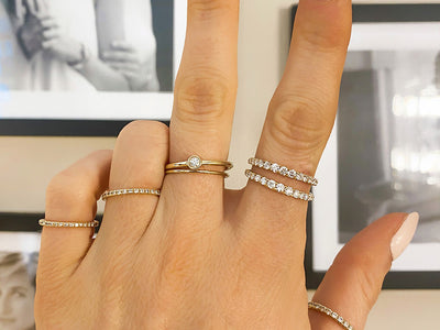 AURORA Split Diamant Ring
