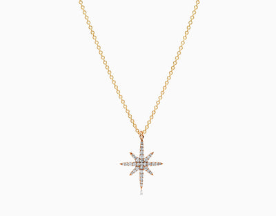 Starburst Diamant Halskette