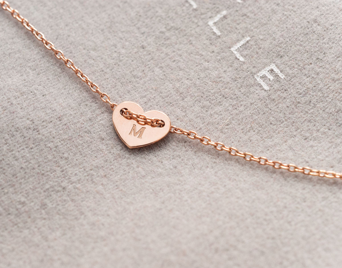 Baby heart bracelet