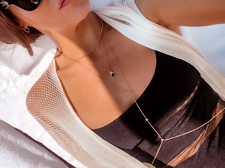 Trilogy Diamond Body Chain