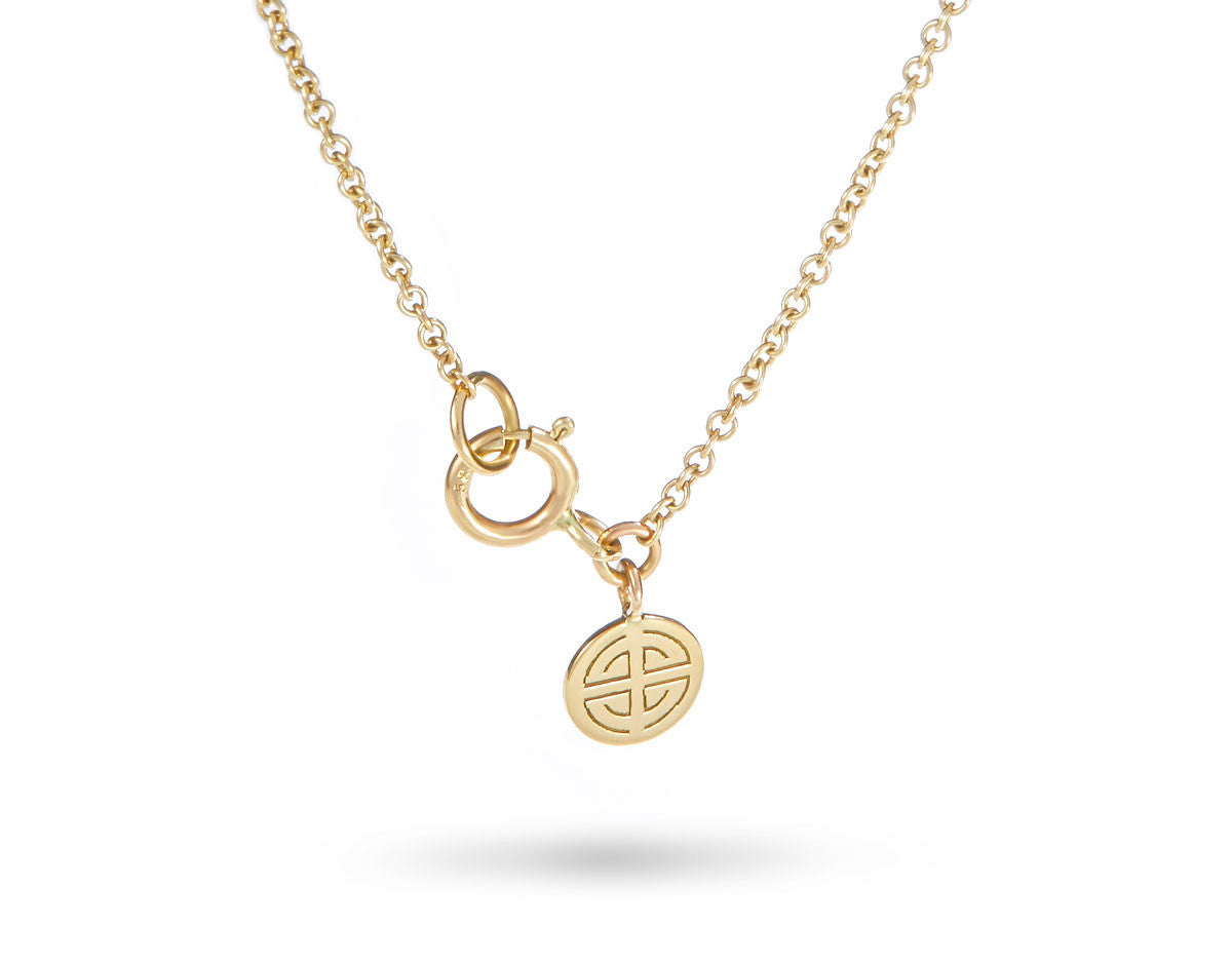 2erDisk Halskette - reines Gelbgold oder Roségold <br> individuell gestalten - Giselle Jewelry CH - 3