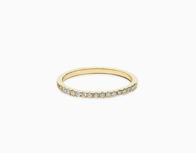 Fairy light Eternity diamond ring