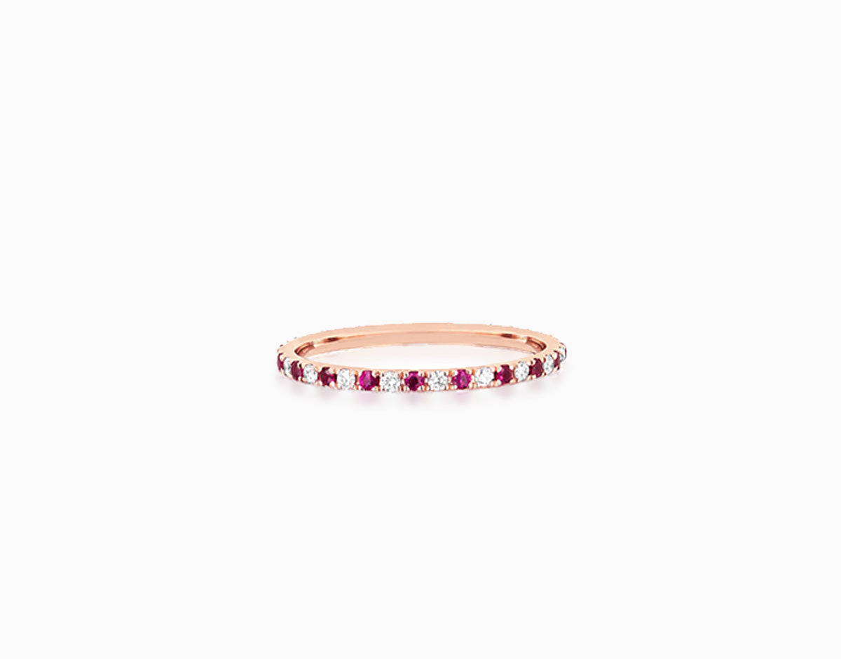 Diamond Dot Eternity Ring